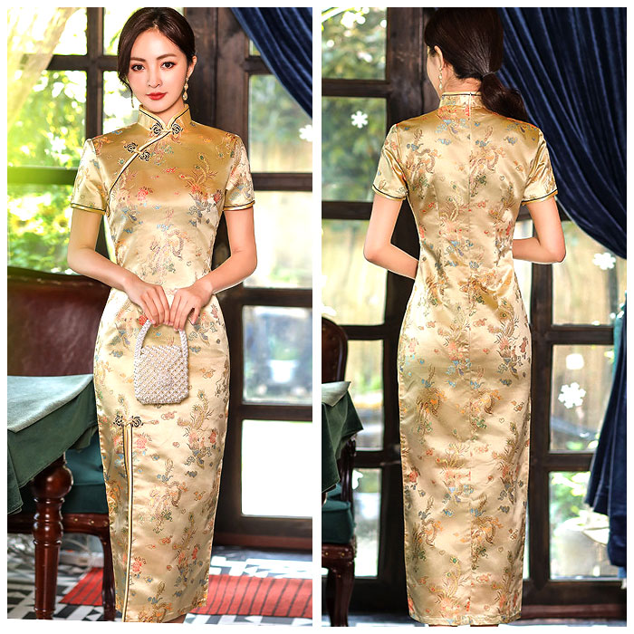 BACKYARD FAMILY（バックヤードファミリー） チャイナドレス ロング