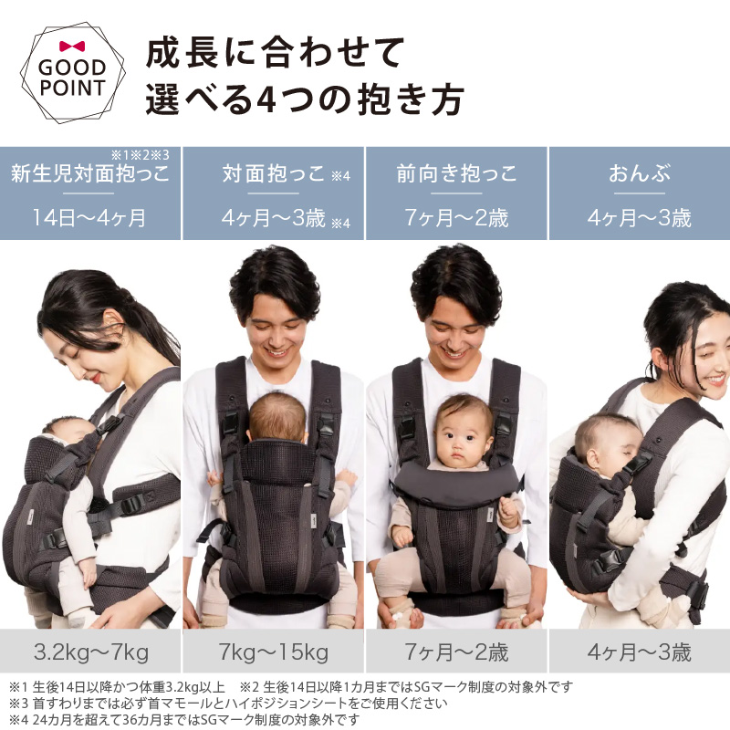 アップリカ（Aprica） ラクリス グレー（GR）｜あっぷりか 腰痛対策