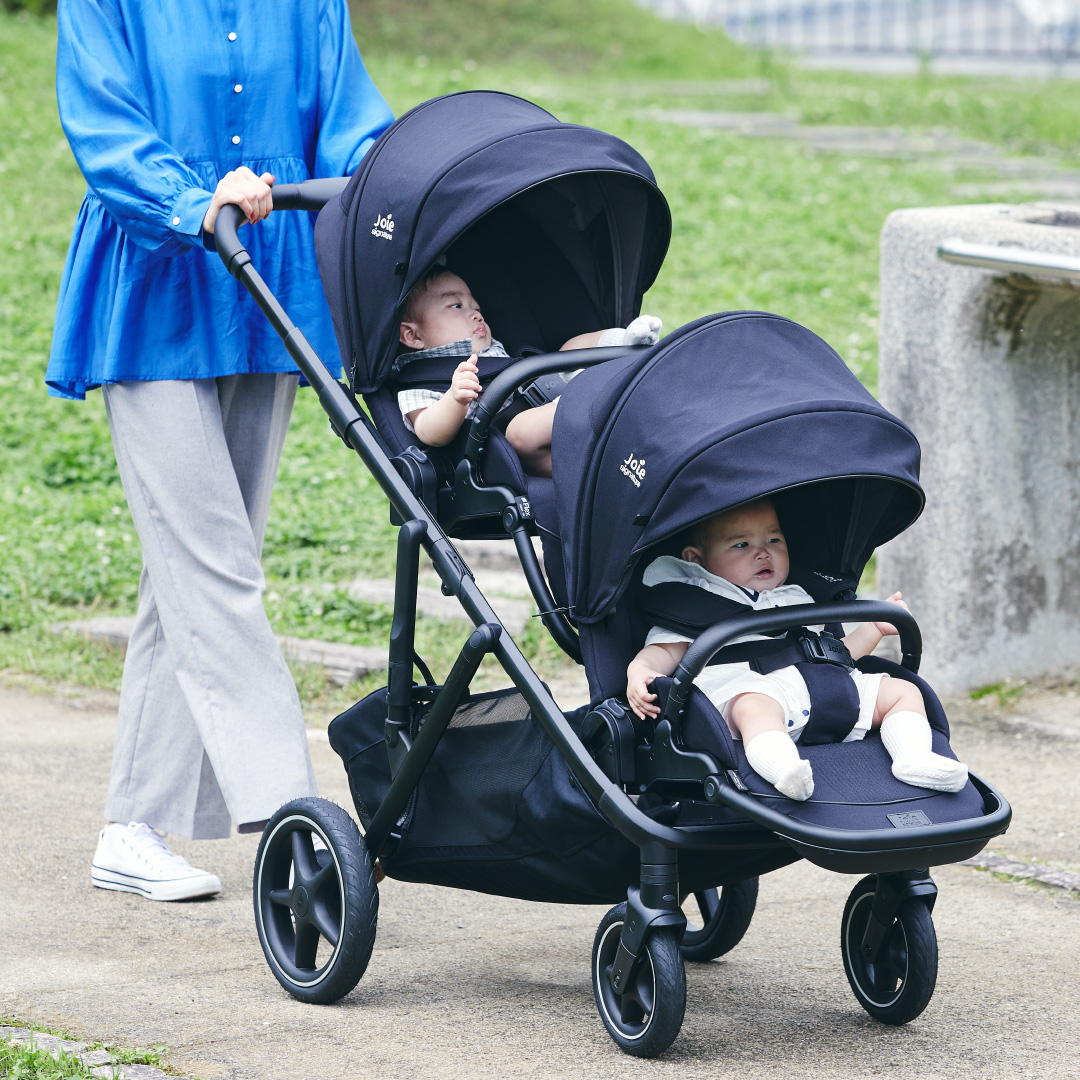 レビュー特典付 Joie（ジョイー） 2人乗りベビーカー バーシティー