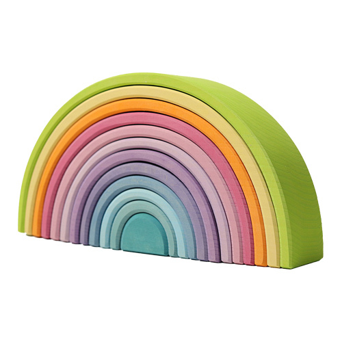 GRIMM'S アーチレインボー 大 12ピース パステルアーチ グリムス 正規