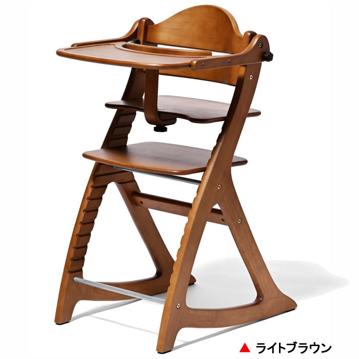 大和屋 【yamatoya認定店】すくすくチェアスリム-J テーブル＆ガード付