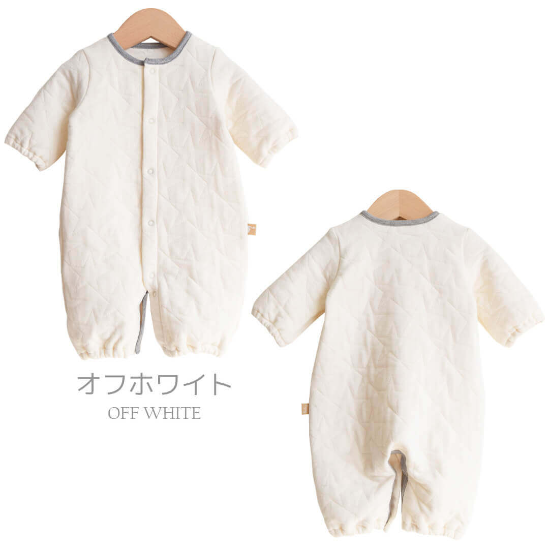 日本製 ツーウェイオール カバーオール ロンパース 50 60cm 星のキルト