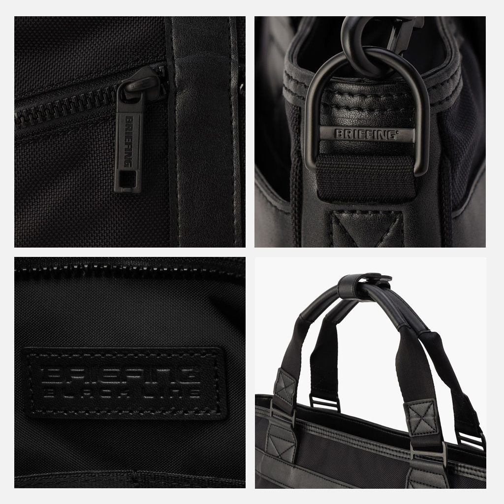 BRIEFING（ブリーフィング） ブラックライン 2WAYトートバッグ