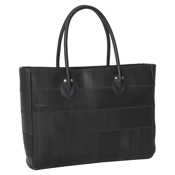 TRION（トライオン） トートバッグ パネルレザー 横型 A4サイズ対応