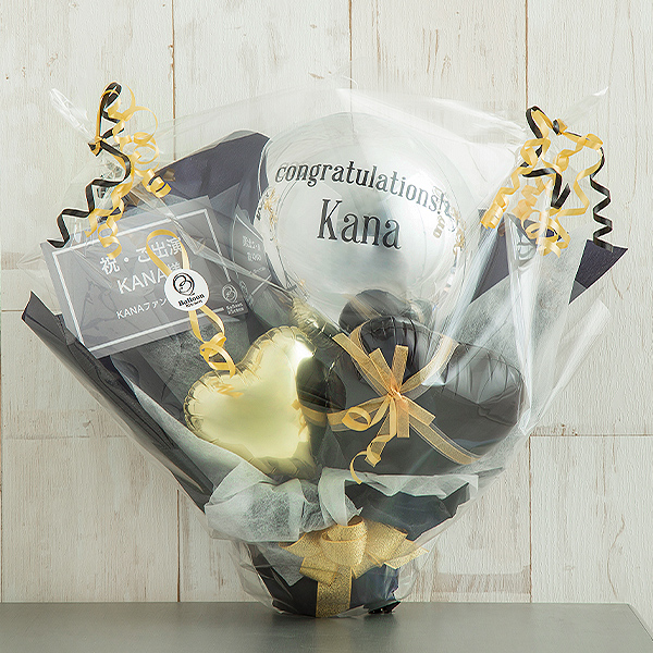 バルーン電報 開店祝い 開業祝い おしゃれギフト 卓上バルーンポット