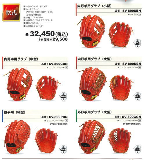 Zeems（ジームス） 軟式グラブ 内野手用（大型） SV-800DBN 三方親 α