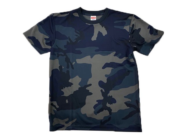 5906-01 4.1オンス ドライアスレチック カモフラージュ Tシャツ (陸上