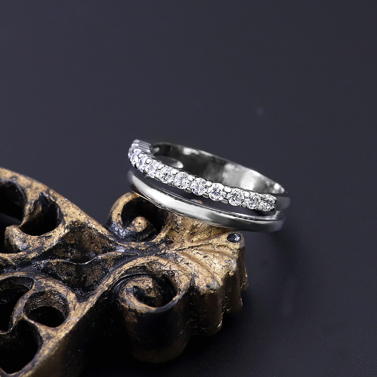 ピンキーリング 3号 5号 7号 レディース 指輪 小指 おしゃれ リング