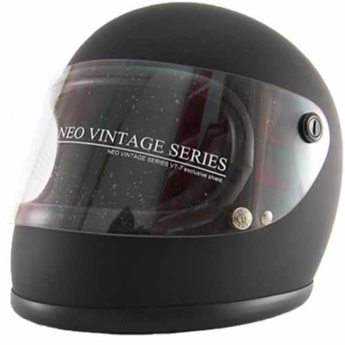 ヘルメット VT-7（全4色）ビンテージデザインのかっこいいフルフェイス