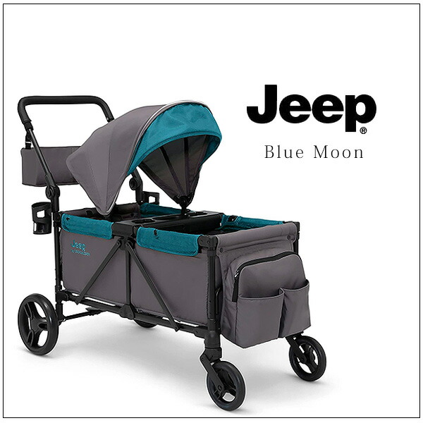 Jeep（ジープ） スポーツ ストローラー ワゴン キャノピー付き 2人乗り