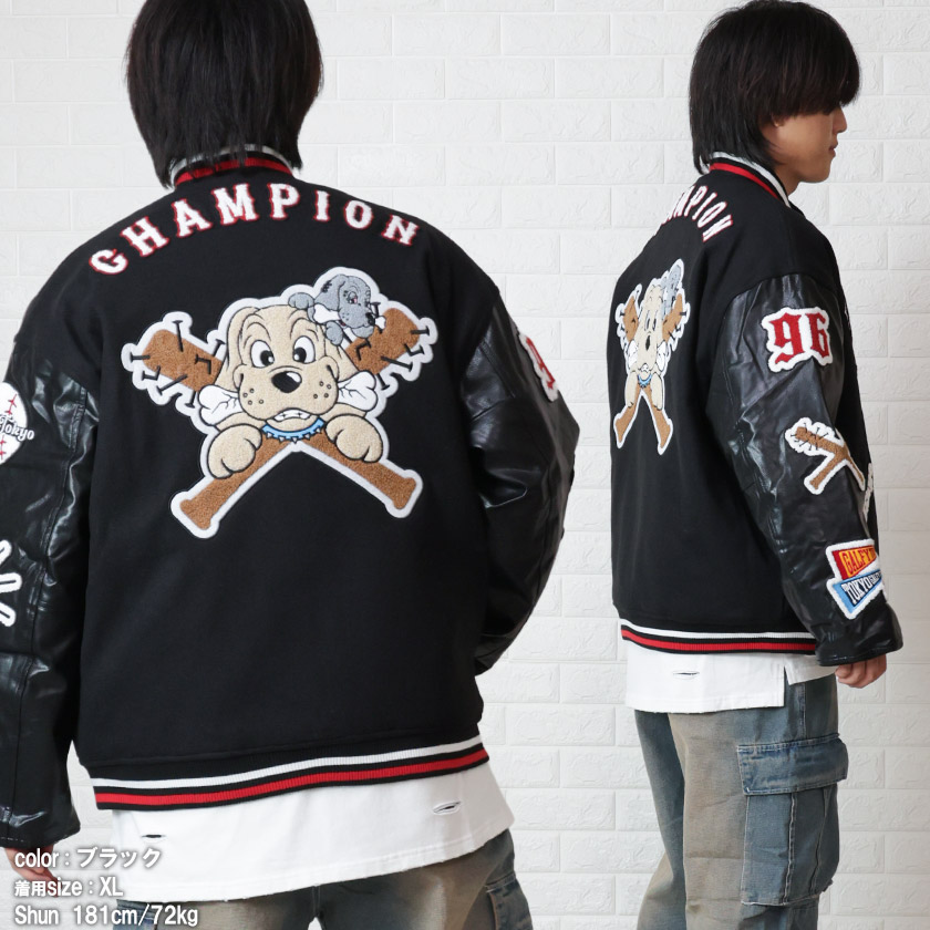 GALFY（ガルフィー） アウター メンズ 復活わんわん大学 ワイド