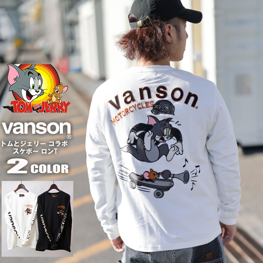 VANSON（バンソン） VANSON x TOM&JERRY (バンソン トムとジェリー