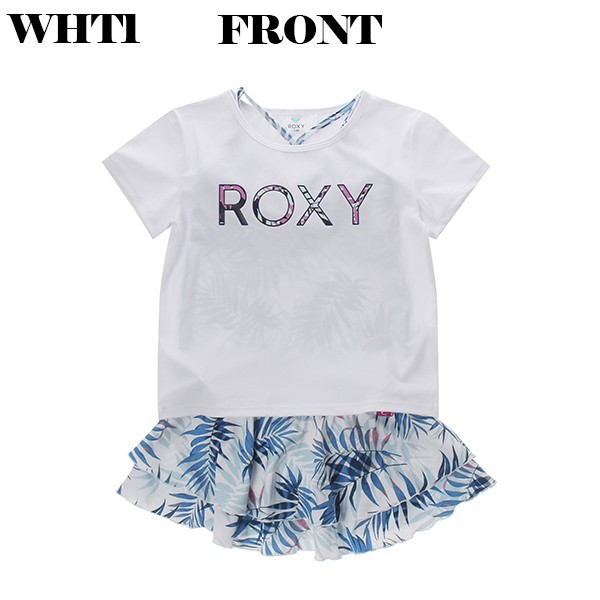 ROXY（ロキシー） 新作 水着3点セット Tシャツ付き キッズ 子供用 通販