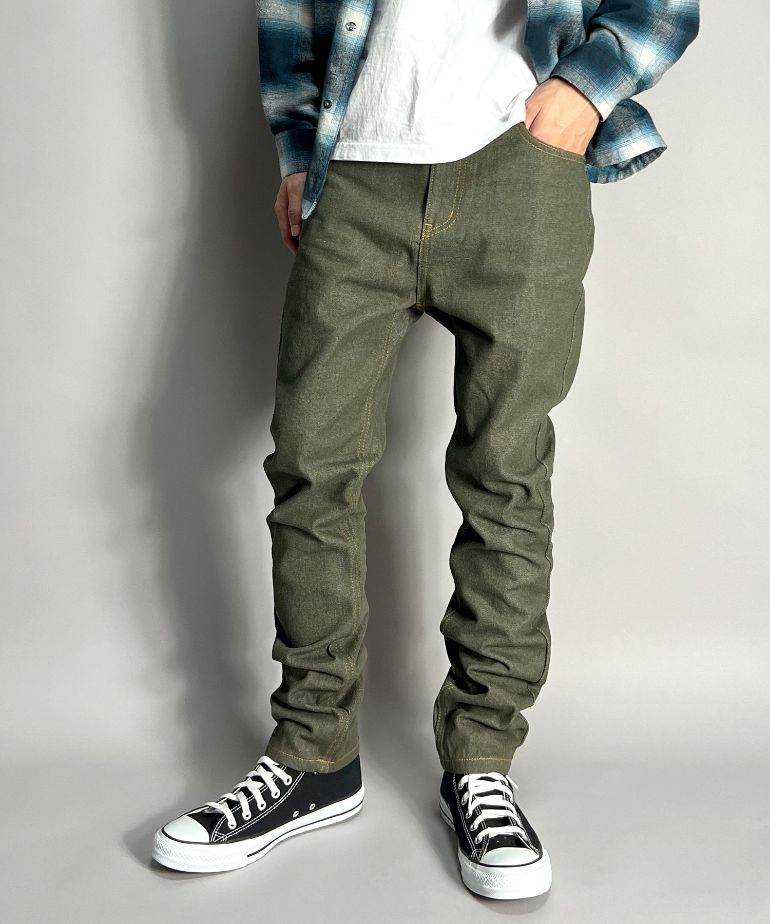 BEATJIVE（ビートジャイブ） スキニーパンツ サルエル メンズ デニム