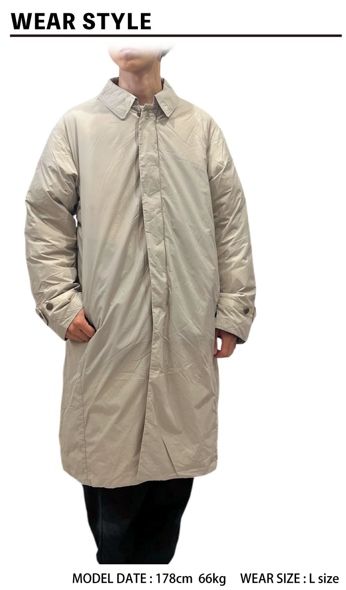 NANGA（ナンガ） ダウンバルカラーコート ダウンコート ロングコート