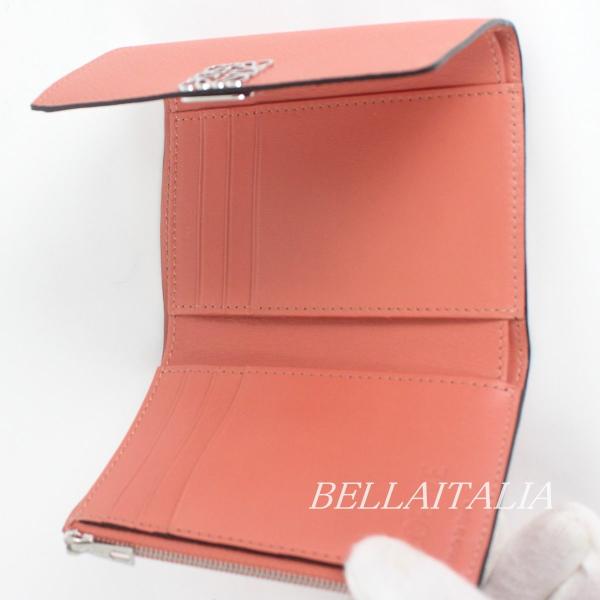 LOEWE（ロエベ） 財布 折りたたみ財布 レザー アナグラム スモール