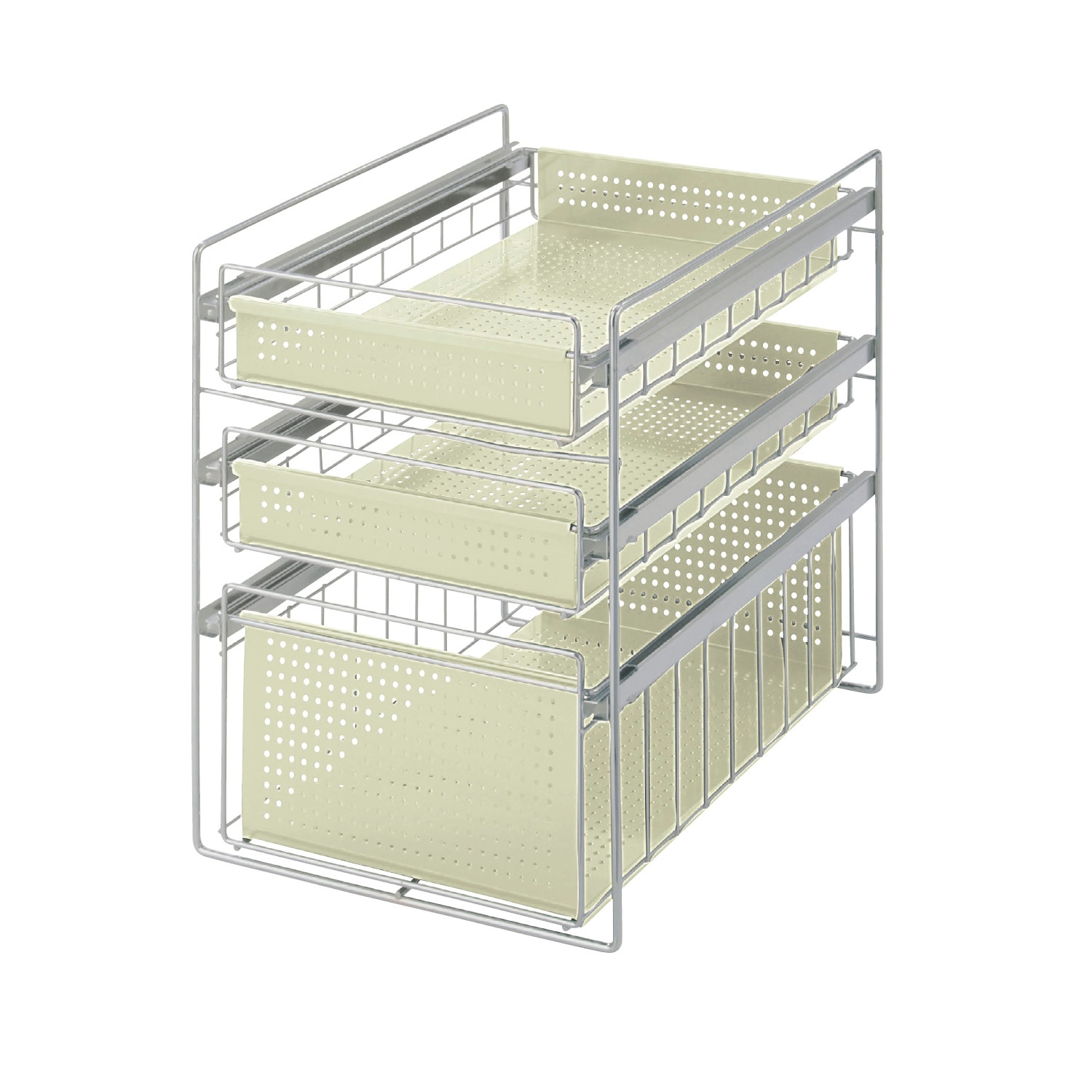 ベルメゾン（BELLE MAISON） キッチンラック スライドラック 収納