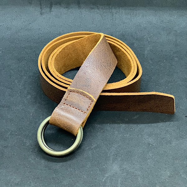 ポストにお届け】ベルト ダブルリングベルト ガチャベルト 32ミリ幅