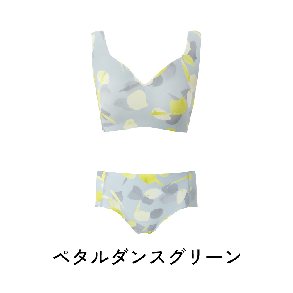 シームレスブラ ブラジャー ショーツセット ZEROISM ゼロイズム上下