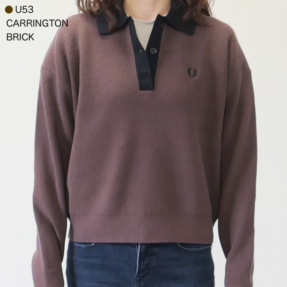 FRED PERRY（フレッドペリー） ニットポロ レディース トップス