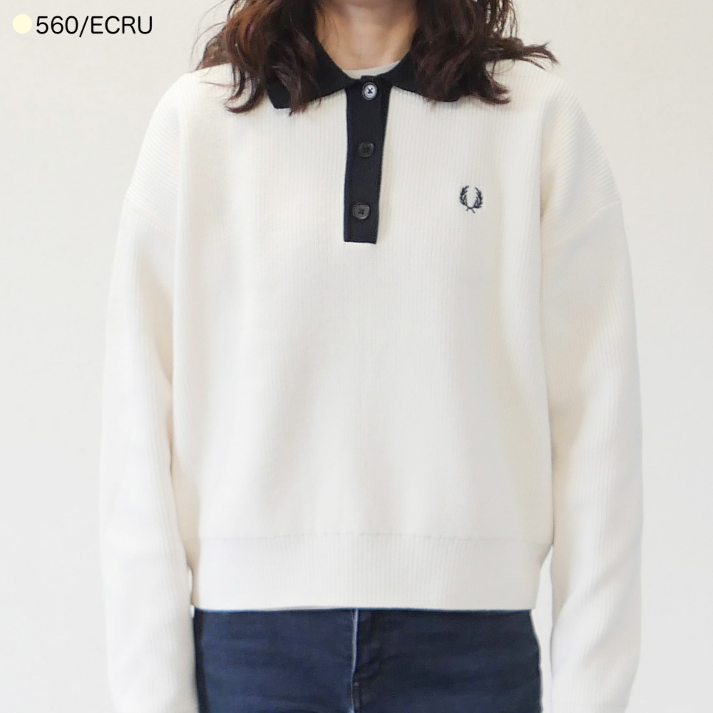 FRED PERRY（フレッドペリー） ニットポロ レディース トップス