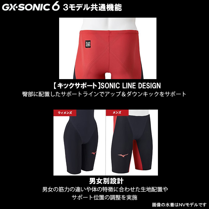 MIZUNO（ミズノ） 競泳水着 レディース GX・SONIC6 ET Mサイズ