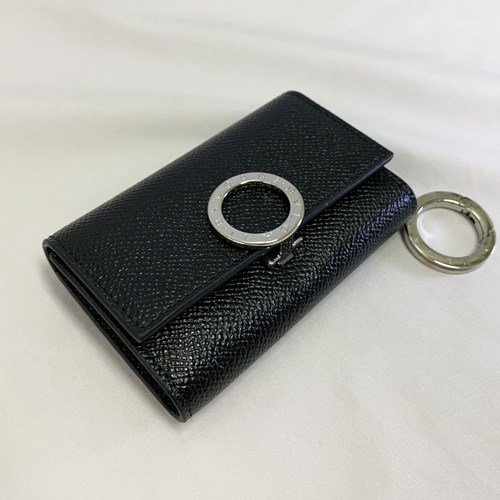 BVLGARI（ブルガリ） キーケース 6連 キーホルダー カーフレザー ロゴ