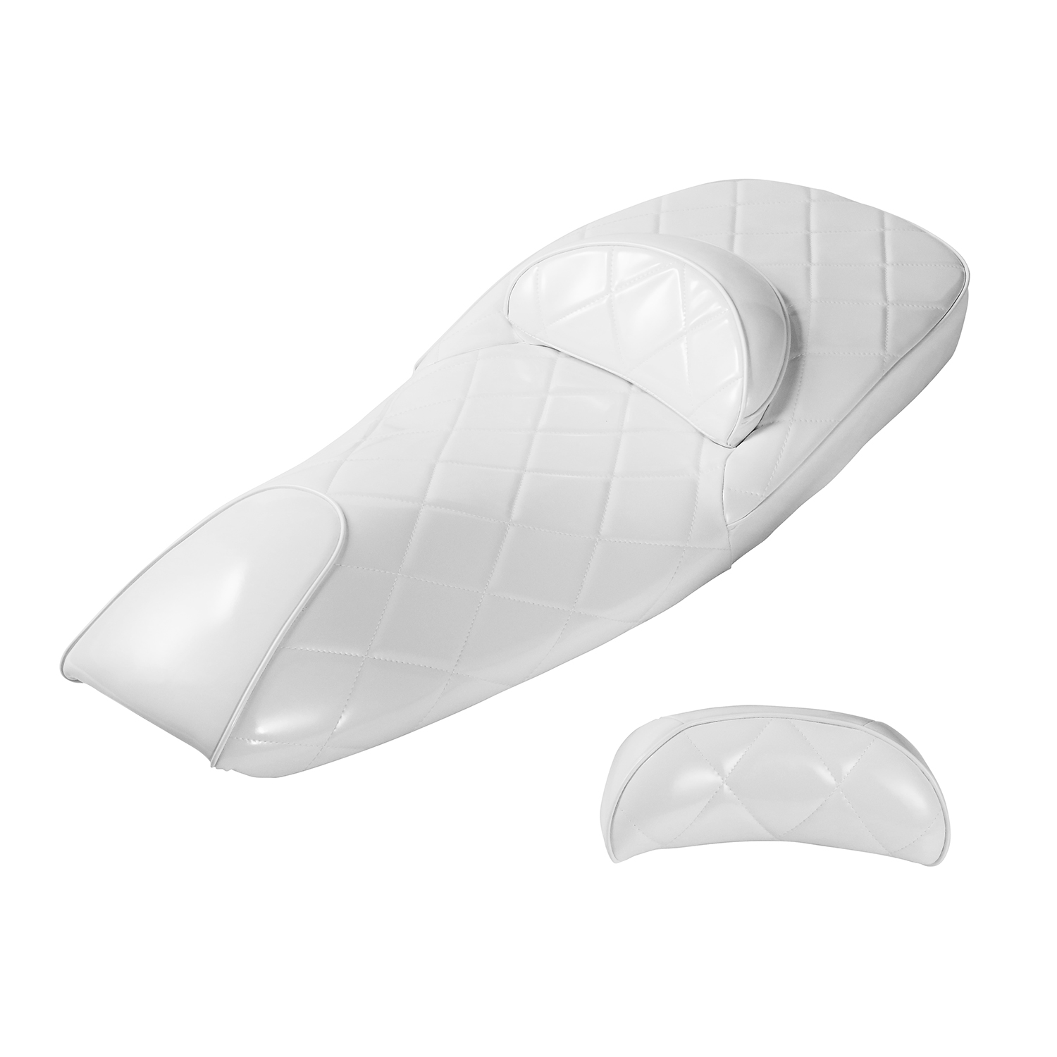 YAMAHA（ヤマハ） マグザム SG17J SG21J シート ベース付 白 ホワイト