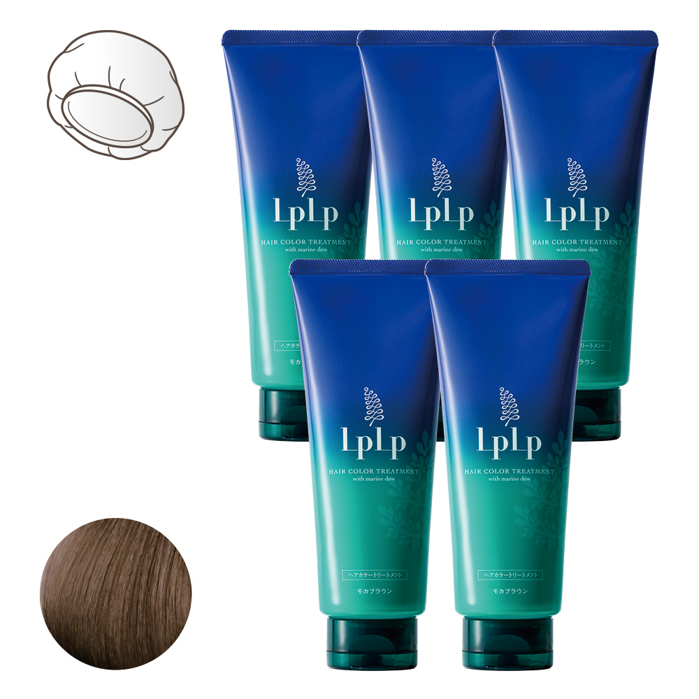 LPLP（ルプルプ） 白髪染めトリートメント ヘアカラー LPLP 5本セット