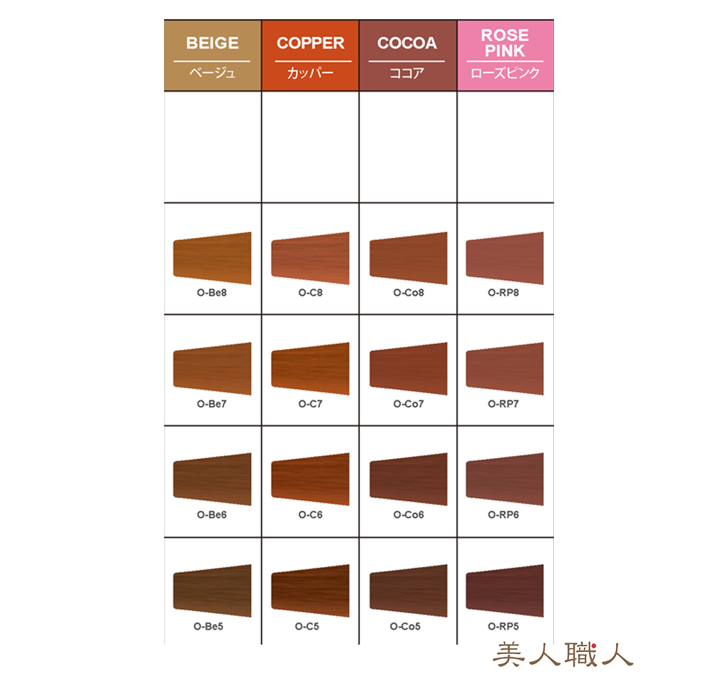 napla（ナプラ） ケアテクトOGカラー(ベージュ)(カッパー)(ココア