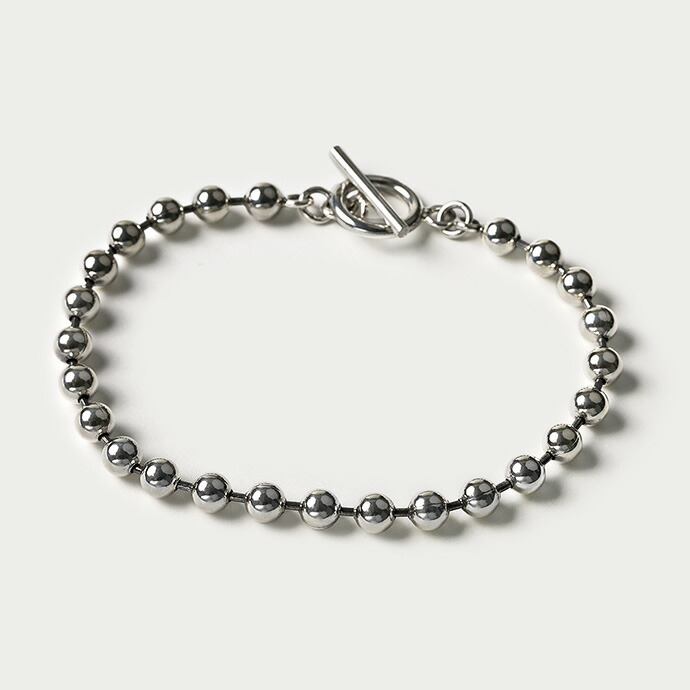 Binich（ビニッチ） ブレスレット メンズ シルバー925 ボールチェーン
