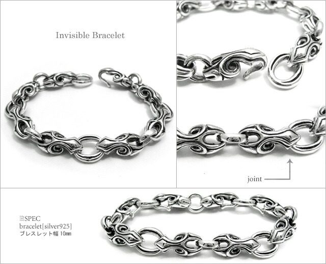 Binich（ビニッチ） ブレスレット メンズ シルバー925 チェーン 太め