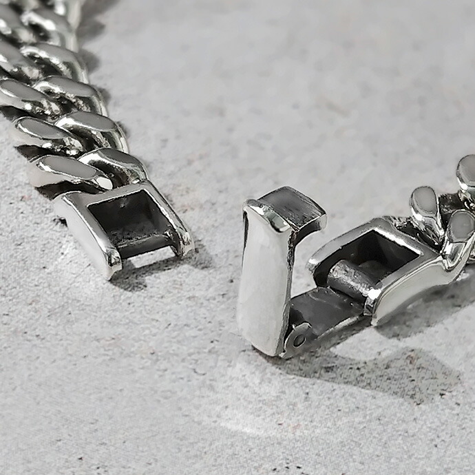 Binich（ビニッチ） ブレスレット メンズ 喜平 シルバー925 7.5mm 2面