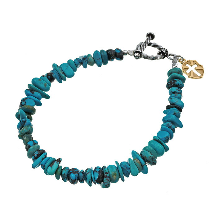 FLUI（フルイ） ターコイズブレスレット メンズ シルバー925 ブランド