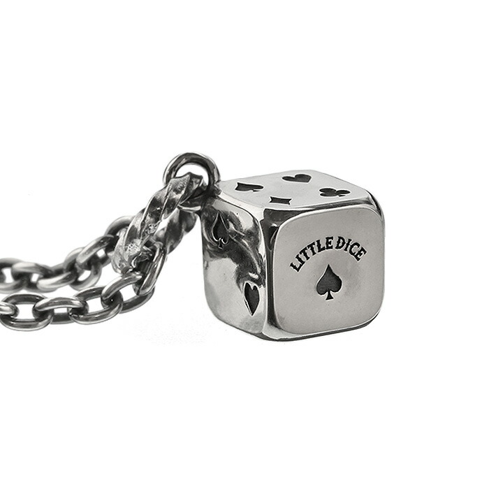 LITTLE DICE（リトルダイス） ネックレス サイコロ型 トランプ