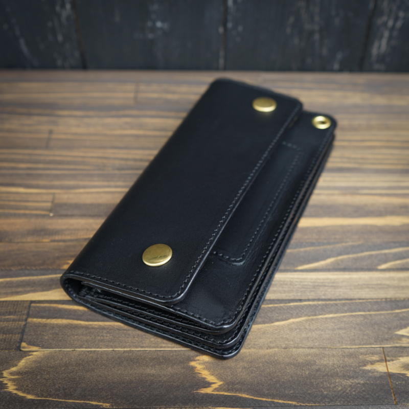 トラッカーウォレット『Type02』リオショルダー/ブラック