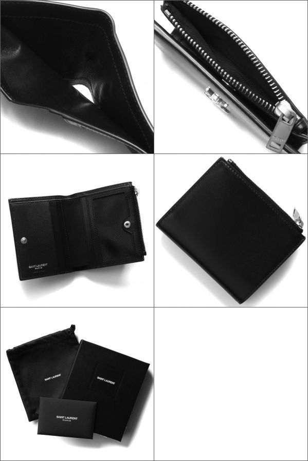 Yves Saint Laurent（イヴ・サンローラン） サンローランパリ 二つ折り