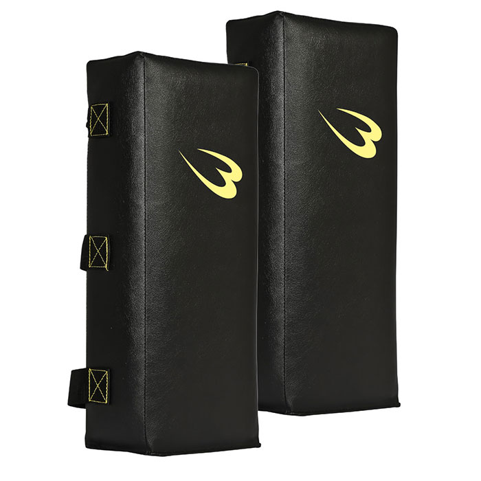 BODYMAKER（ボディメーカー） ハイパーキックミット ブラック×イエロー