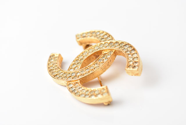 CHANEL（シャネル） ブローチ ピンブローチ ココマーク/ラインストーン