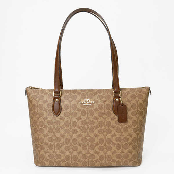 コーチシグネチャートートバック（色：ブラウン系）のおすすめ人気商品