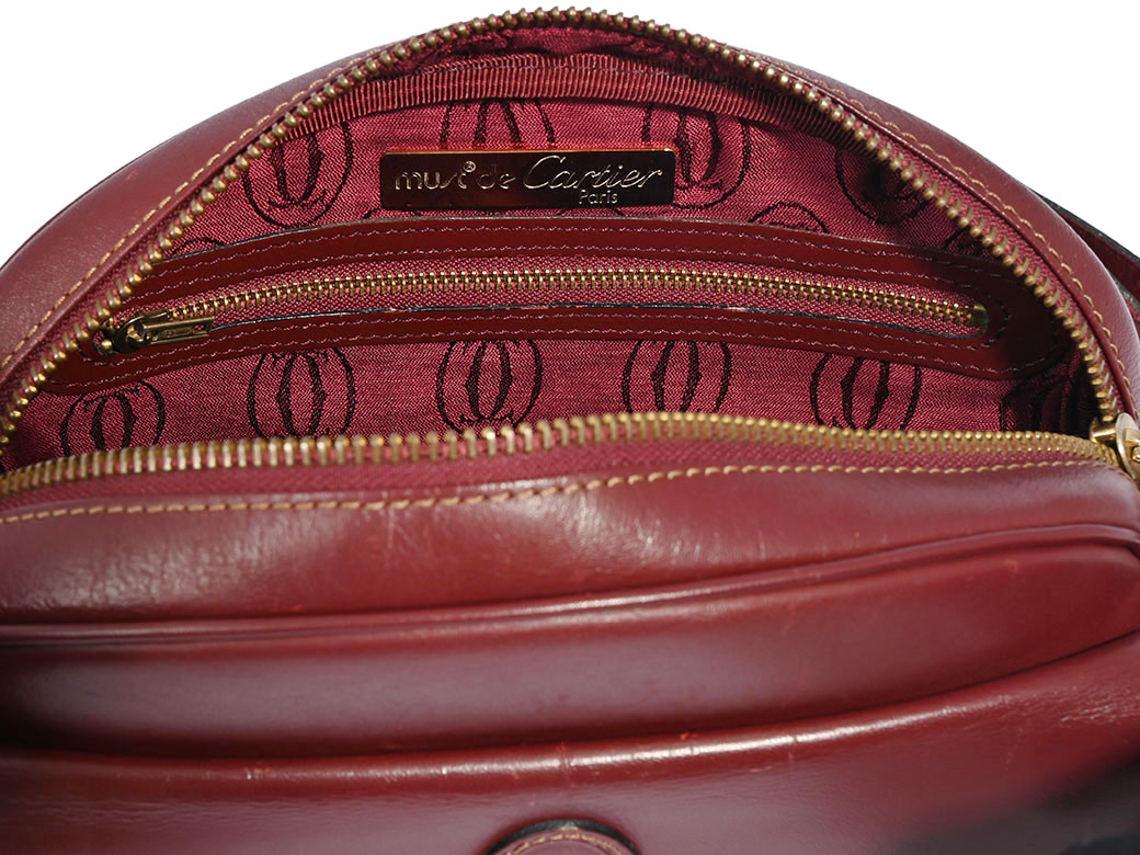 Cartier（カルティエ） マストライン ショルダーバッグ ボルドー
