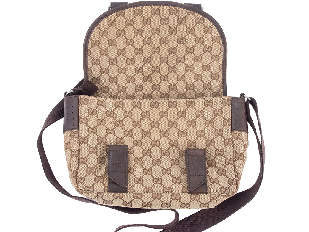GG グッチ GUCCI バッグ 中古 ショルダー レディース キャンバス