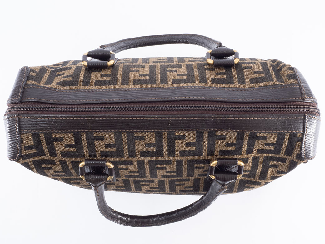 FENDI（フェンディ） バッグ 中古 ズッカ ハンドバッグ ベージュ