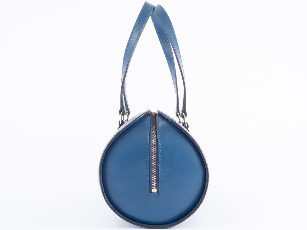 スフロ ルイヴィトン LOUIS VUITTON バッグ 中古 エピ ブルー 円筒型