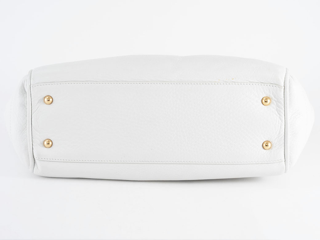 LOEWE（ロエベ） ヘリテージ トートバッグ 290811 レザー ホワイト