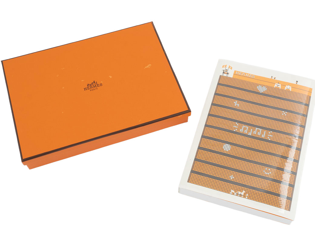 HERMES（エルメス） 東京銀座メゾン限定 フォーブル ノート ホワイトx