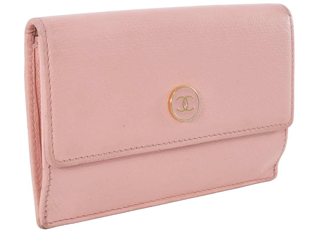 CHANEL（シャネル） ココボタン キーリング付き コインケース 小銭入れ