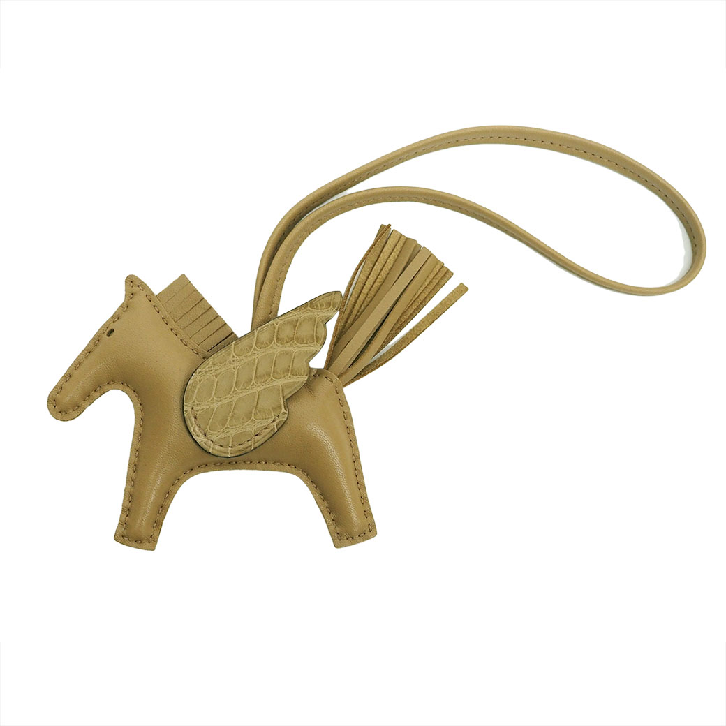 HERMES（エルメス） ペガサス ロデオPM タッチ バッグチャーム チャイ