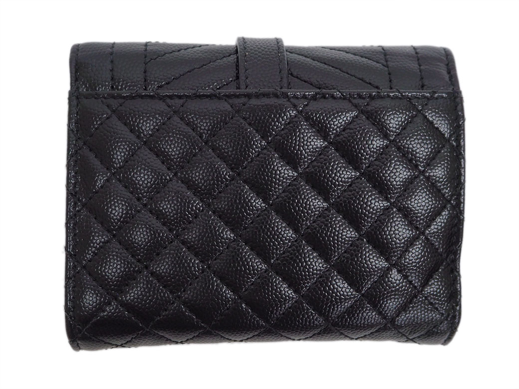 サンローラン ミックス マトラッセ モノグラム コンパクトウォレット