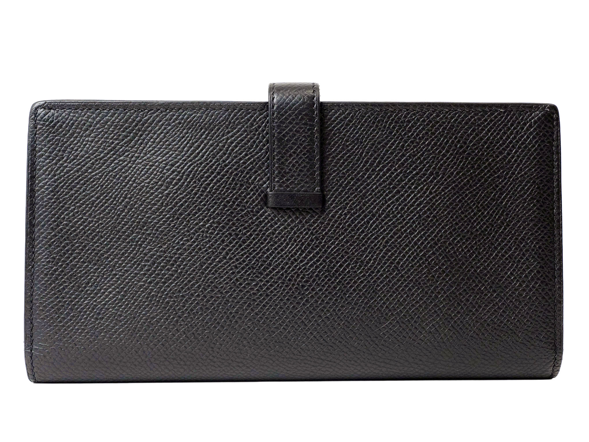 Bearn エルメス HERMES 財布 ベアンスフレ 二つ折り ブラック 黒